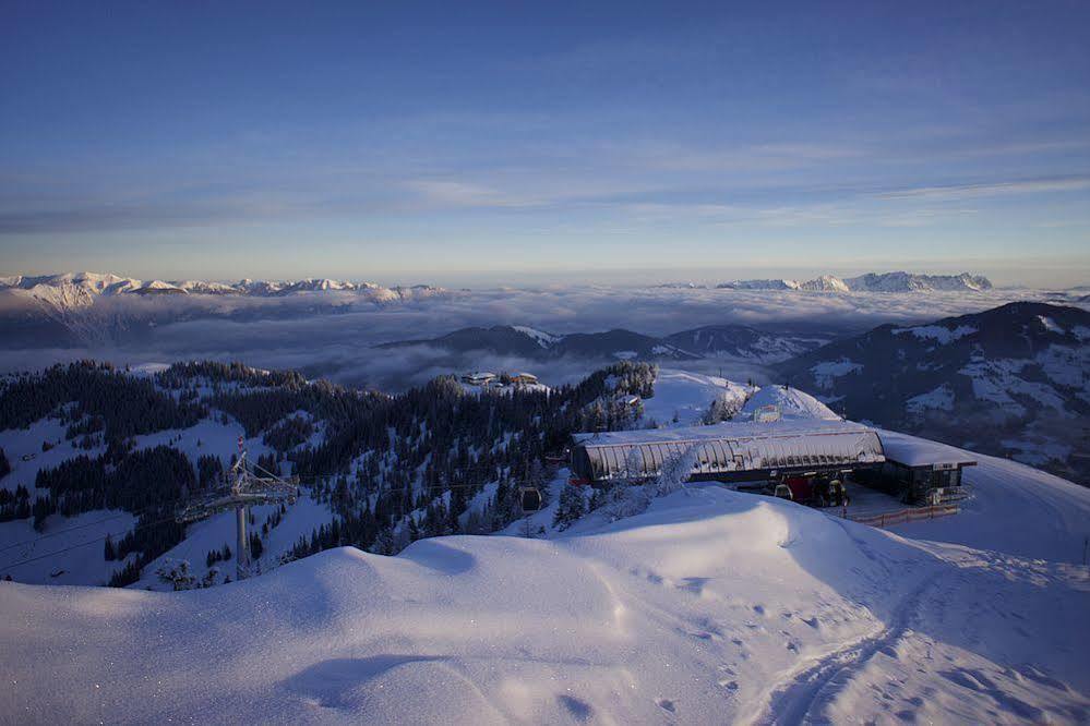 Gasthof Pension Alpenblick Radfeld المظهر الخارجي الصورة